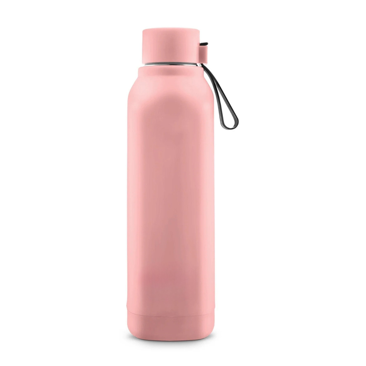 Stainless Steel Splash Matt Finish Insulated Flask Bottle (700ml, Pink)