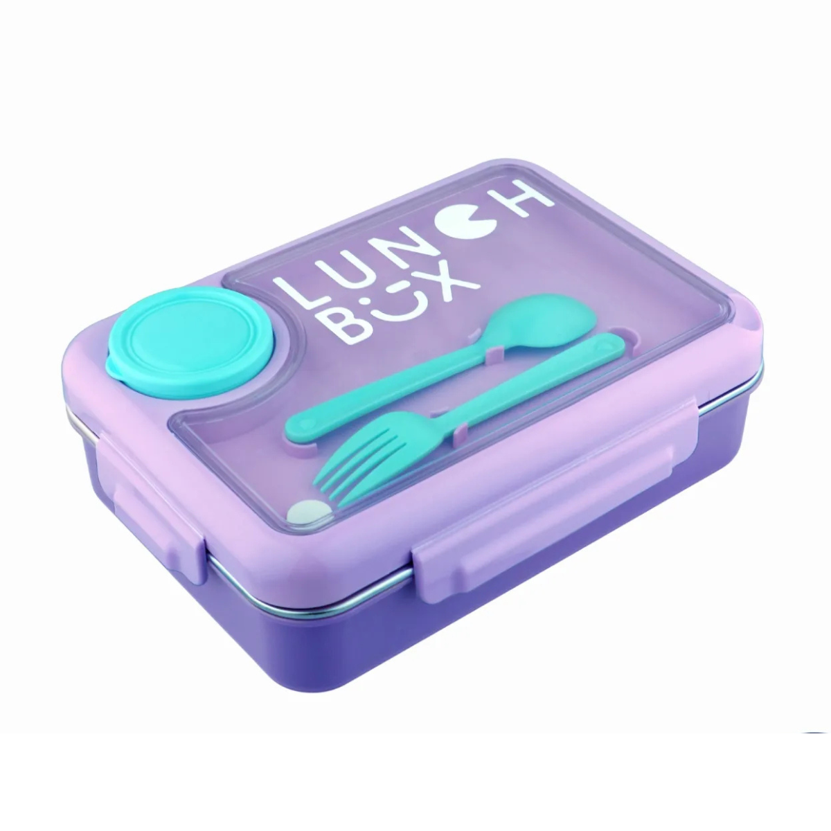 Stainless Steel Lunch Box (Purple)